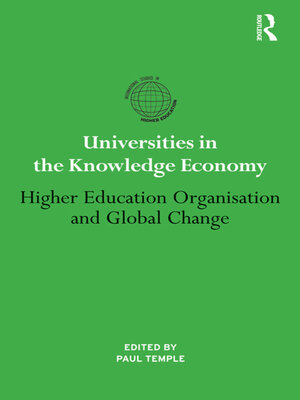 cover image of Universities in the Knowledge Economy